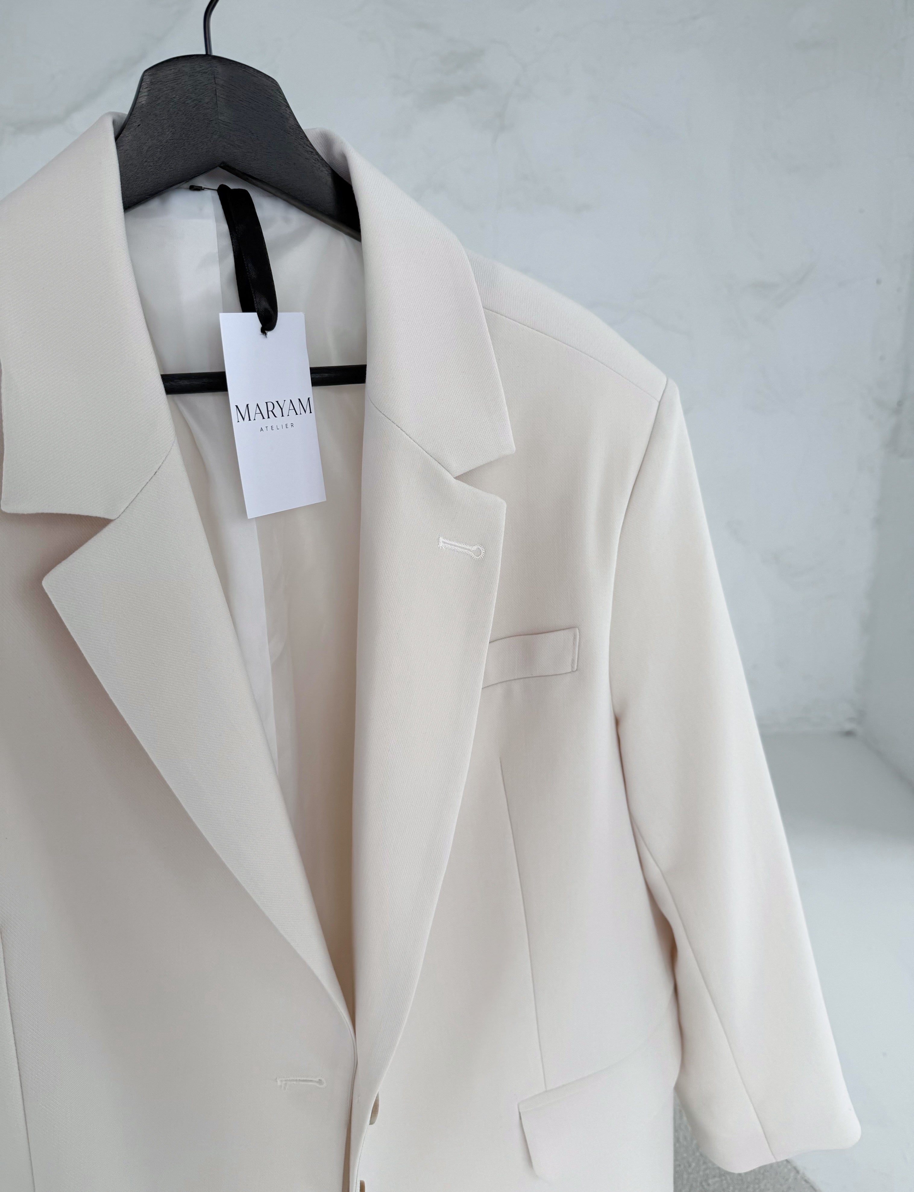 Marynarka Belluci oversize ecru