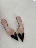 Buty na obcasie Bottica czarne